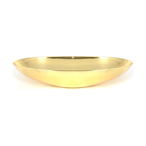 From The Anvil - Smooth Brass Oval Sink - Smooth Brass  - 47208