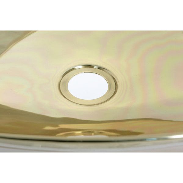 From The Anvil - Smooth Brass Oval Sink - Smooth Brass  - 47208