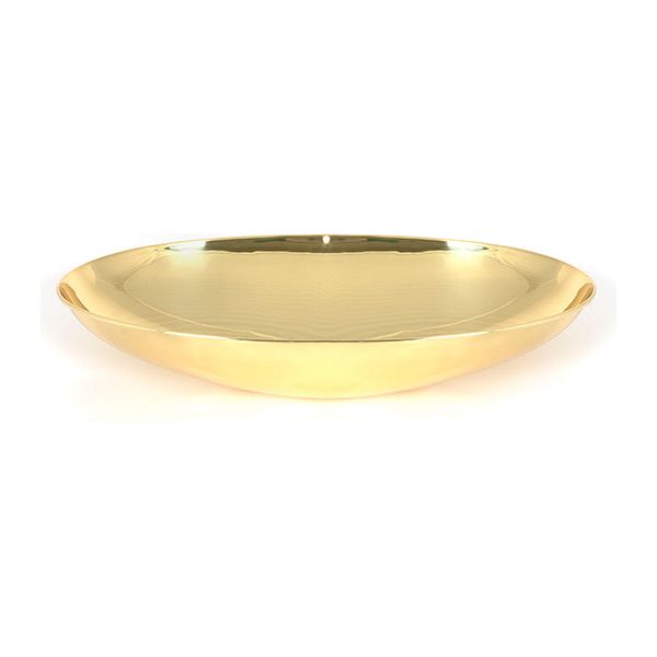 From The Anvil - Smooth Brass Oval Sink - Smooth Brass  - 47208