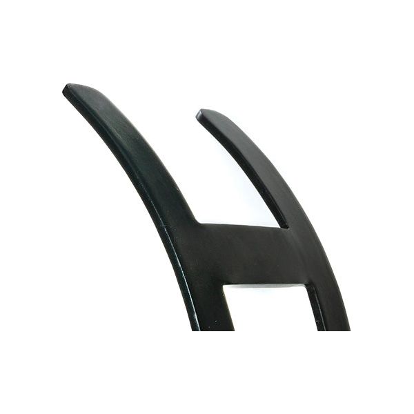 From The Anvil - Matt Black Curved Log Holder - Large - Matt Black  - 47211