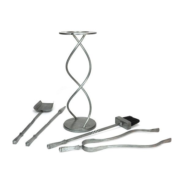 From The Anvil - Pewter Spiral Companion Set - Avon Tools - Pewter Patina  - 47216