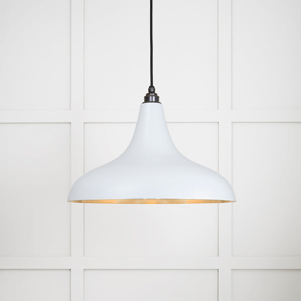 From The Anvil - Smooth Brass Frankley Pendant in Birch - Smooth Brass  - 49722SBI