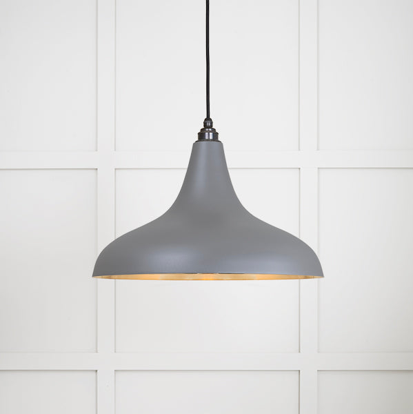 From The Anvil - Smooth Brass Frankley Pendant in Bluff - Smooth Brass  - 49722SBL