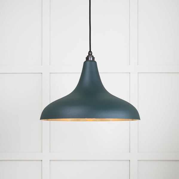 From The Anvil - Smooth Brass Frankley Pendant in Dingle - Smooth Brass  - 49722SDI