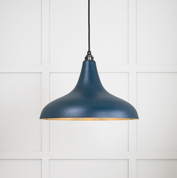 From The Anvil - Smooth Brass Frankley Pendant in Dusk - Smooth Brass  - 49722SDU