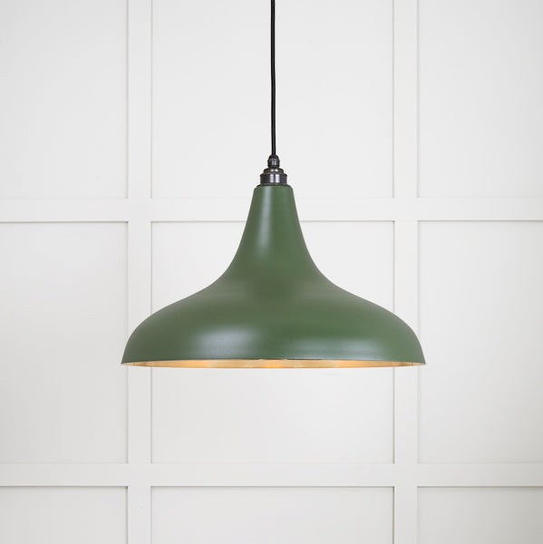 From The Anvil - Smooth Brass Frankley Pendant in Heath - Smooth Brass  - 49722SH