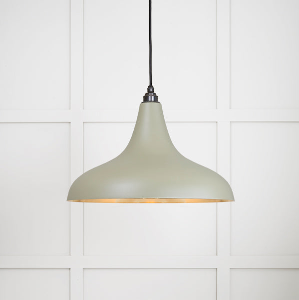 From The Anvil - Smooth Brass Frankley Pendant in Tump - Smooth Brass  - 49722STU