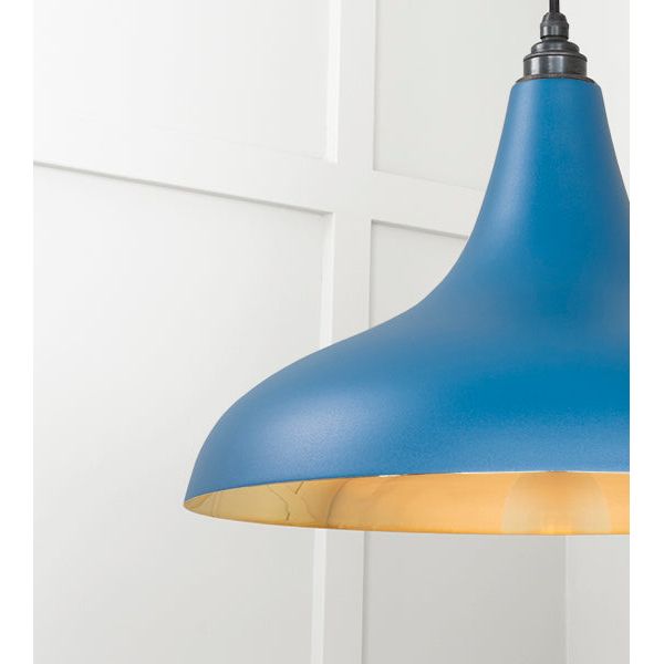 From The Anvil - Smooth Brass Frankley Pendant in Upstream - Smooth Brass  - 49722SU