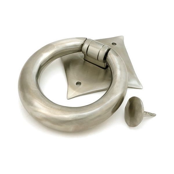 From The Anvil - Ring Door Knocker - Satin Marine SS (316) - 49804