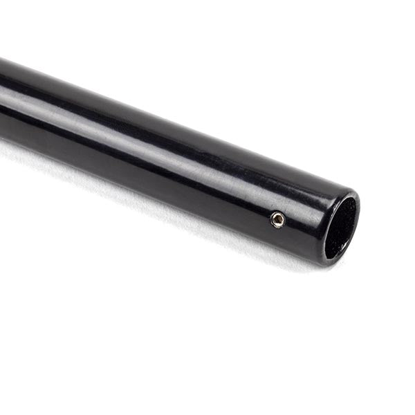 From The Anvil - Black 1m Curtain Pole - Black  - 49911