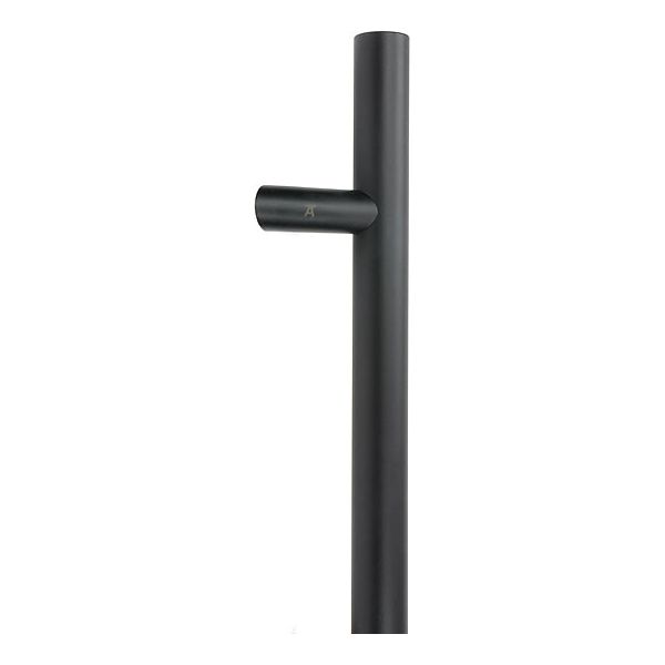 From The Anvil - 0.6m Offset T Bar Handle Secret Fix 32mm Diameter - Matt Black - 50785