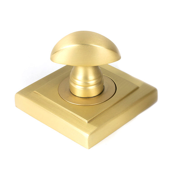 From The Anvil - Satin Brass Doctors Door Knocker - Satin Brass  - 50884