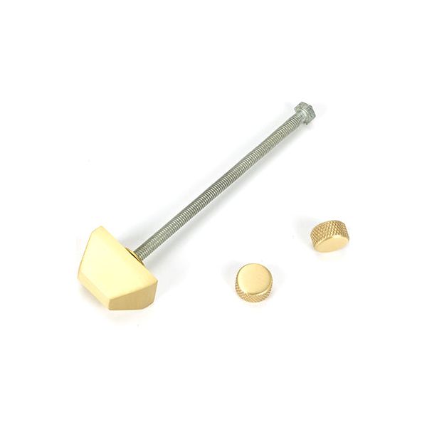 From The Anvil - Satin Brass Brompton Door Knocker - Satin Brass  - 50885