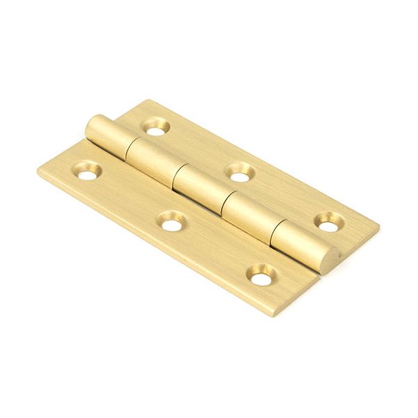 From The Anvil - Satin Brass 2.5" Butt Hinge (pair) - Satin Brass  - 50916