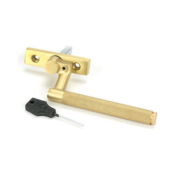 From The Anvil - Satin Brass Brompton Espag - LH - Satin Brass  - 50919