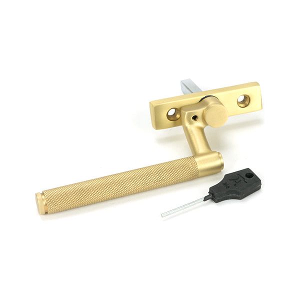 From The Anvil - Satin Brass Brompton Espag - RH - Satin Brass  - 50920