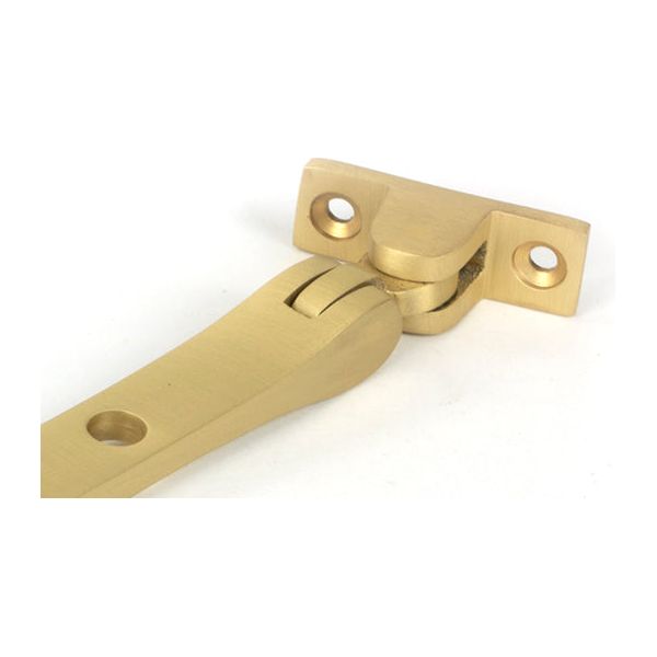 From The Anvil - Satin Brass 8" Brompton Stay - Satin Brass  - 50921