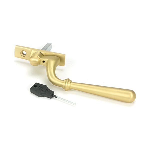 From The Anvil - Satin Brass Newbury Espag - LH - Satin Brass  - 50925