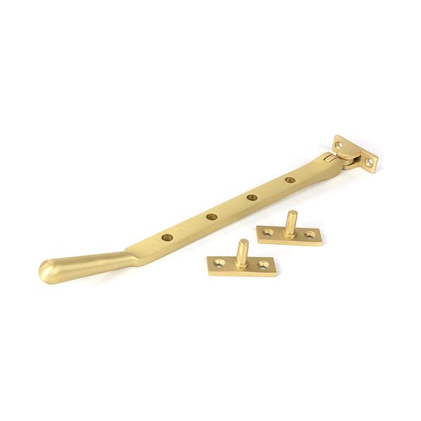 From The Anvil - Satin Brass 10" Newbury Stay - Satin Brass  - 50927