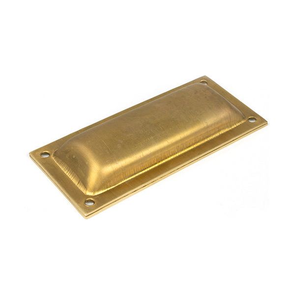 From The Anvil - Satin Brass Flush Handle - Satin Brass  - 50951