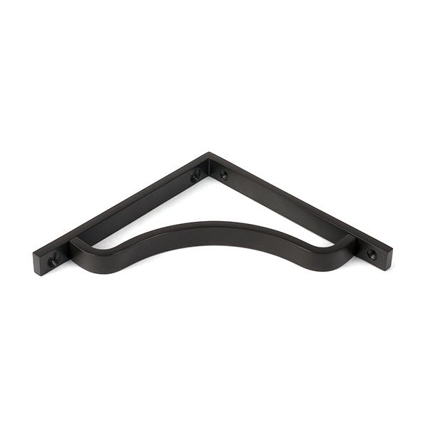 From The Anvil - Aged Bronze Abingdon Shelf Bracket (150mm x 150mm) - Aged Bronze  - 51092