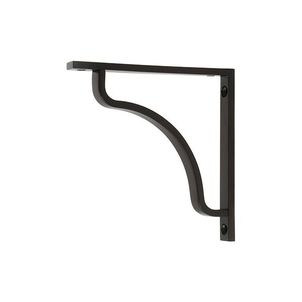 From The Anvil - Aged Bronze Abingdon Shelf Bracket (150mm x 150mm) - Aged Bronze  - 51092