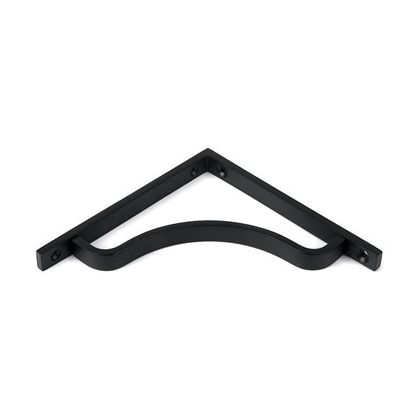 From The Anvil - Matt Black Abingdon Shelf Bracket (150mm x 150mm) - Matt Black  - 51094