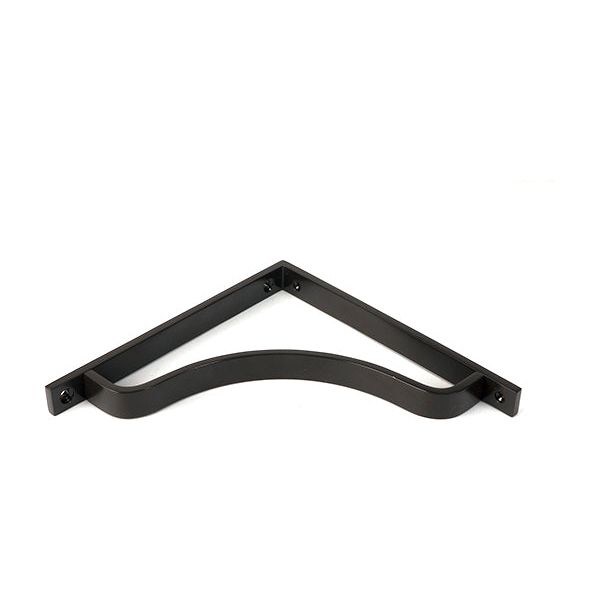 From The Anvil - Aged Bronze Abingdon Shelf Bracket (200mm x 200mm) - Aged Bronze  - 51102