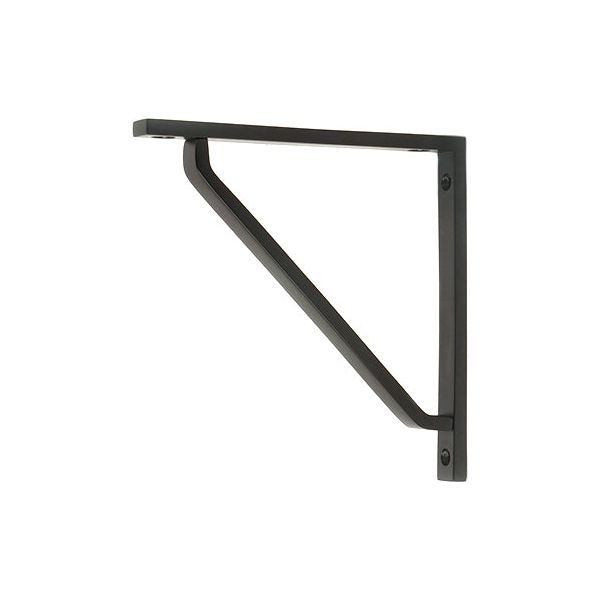 From The Anvil - Aged Bronze Barton Shelf Bracket (150mm x 150mm) - Aged Bronze  - 51112