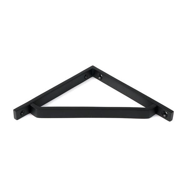 From The Anvil - Matt Black Barton Shelf Bracket (150mm x 150mm) - Matt Black  - 51114