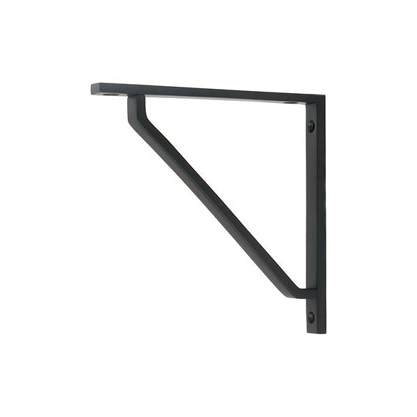 From The Anvil - Matt Black Barton Shelf Bracket (150mm x 150mm) - Matt Black  - 51114