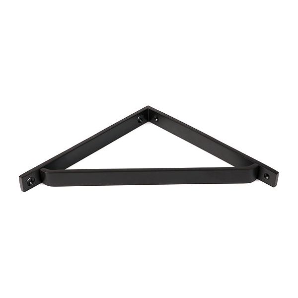 From The Anvil - Aged Bronze Barton Shelf Bracket (200mm x 200mm) - Aged Bronze  - 51122