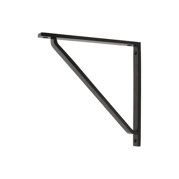 From The Anvil - Aged Bronze Barton Shelf Bracket (200mm x 200mm) - Aged Bronze  - 51122