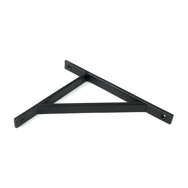 From The Anvil - Matt Black Chalfont Shelf Bracket (260mm x 200mm) - Matt Black  - 51154