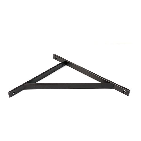 From The Anvil - Aged Bronze Chalfont Shelf Bracket (314mm x 250mm) - Aged Bronze  - 51162