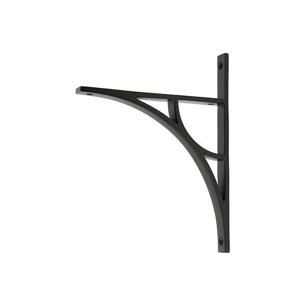 From The Anvil - Aged Bronze Tyne Shelf Bracket (260mm x 200mm) - Aged Bronze  - 51172