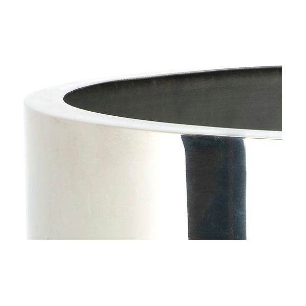 From The Anvil - Satin Marine SS (316) 28cm Hepworth Pot (Drainage holes) - Satin Marine SS (316)  - 51324