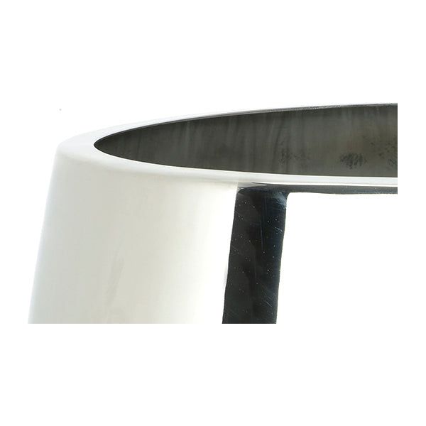 From The Anvil - Polished Marine SS (316) 28cm Hepworth Pot (Drainage holes) - Polished Marine SS (316)  - 51325