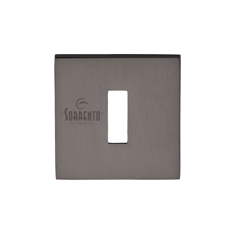 Keyhole Escutcheon Square Venetian Bronze
 - 5M-4048-Q-141 - Choice Handles