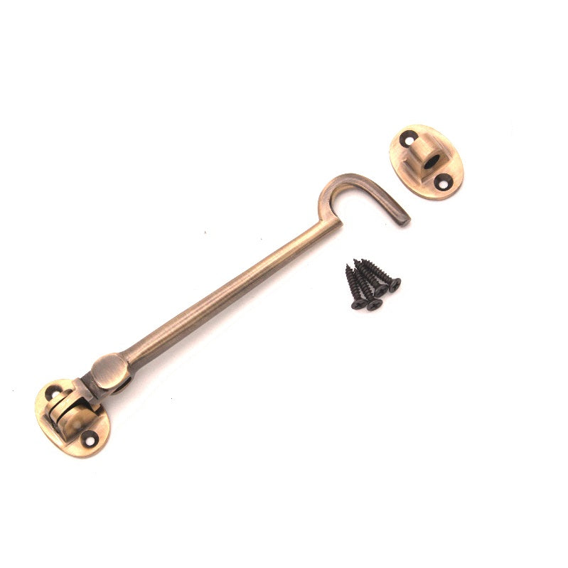 Spira Brass - Silent Cabin Hook 12" - 300mm  - Antique Brass - SB8116ANT - Choice Handles