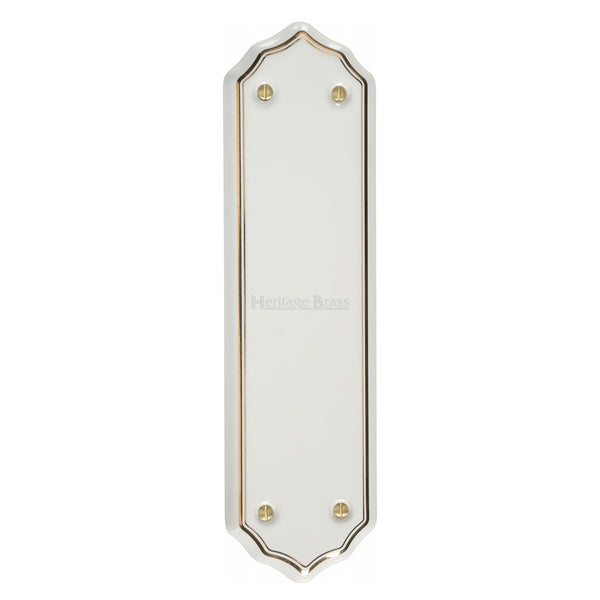 Shaped Fingerplate Gold Line - 6000