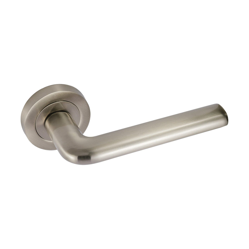 Eclipse - Lena Designer Lever on rose -  Satin Nickel -  62142 - Choice Handles