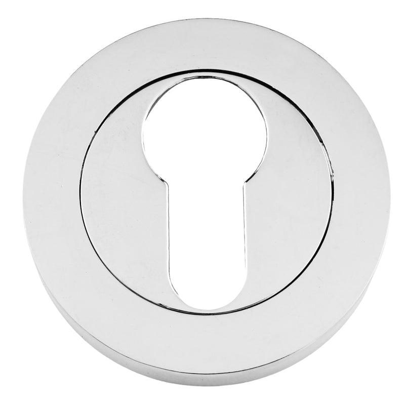 Eclipse - Euro Profile Escutcheon -  Polished Chrome -  62163 - Choice Handles