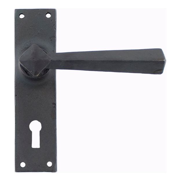 From The Anvil - Straight Lever Lock Set - Beeswax - 73113