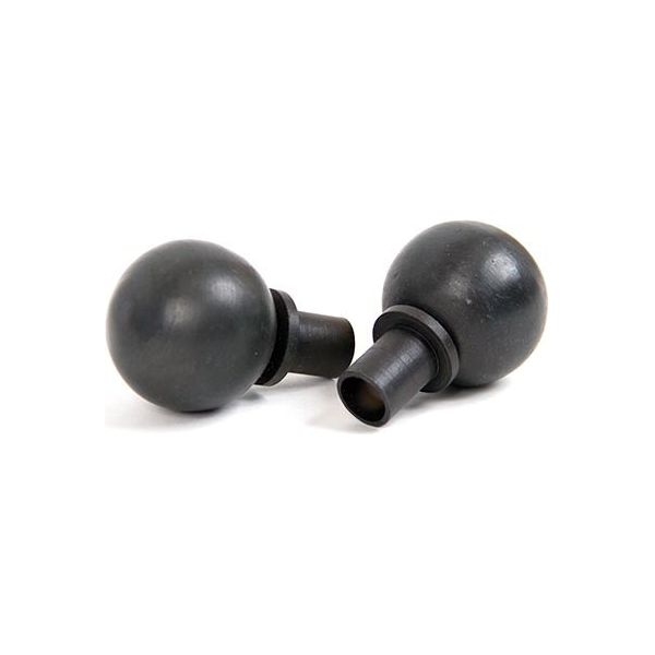 From The Anvil - Beeswax Ball Curtain Finial (pair) - Beeswax  - 83612