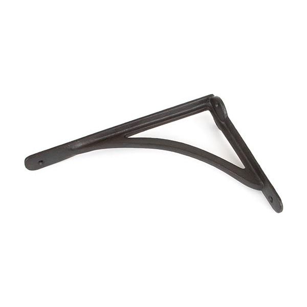 From The Anvil - Beeswax 10'' x 7'' Curved Shelf Bracket - Beeswax  - 83785