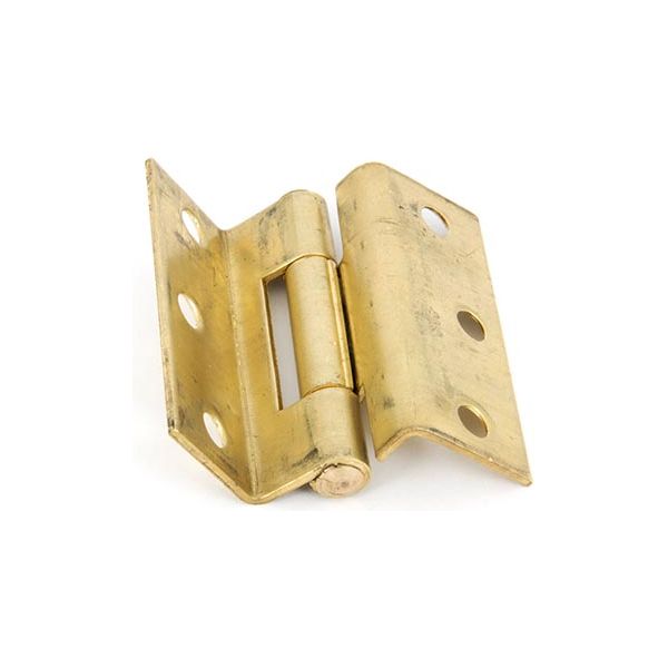 From The Anvil - Self Coloured Brass 2½" (pair) Stormproof Hinge 1951 -   - 91044