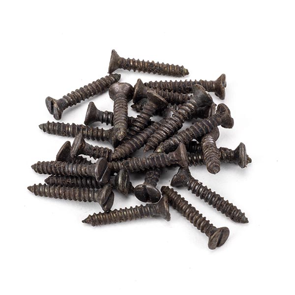 From The Anvil - Beeswax 8x1" Countersunk Screws (25) - Beeswax  - 91143