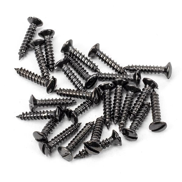 From The Anvil - Dark Satin Stainless Steel 6x¾" Countersunk Raised Head Screw (25) - Dark Satin Stainless Steel  - 91228