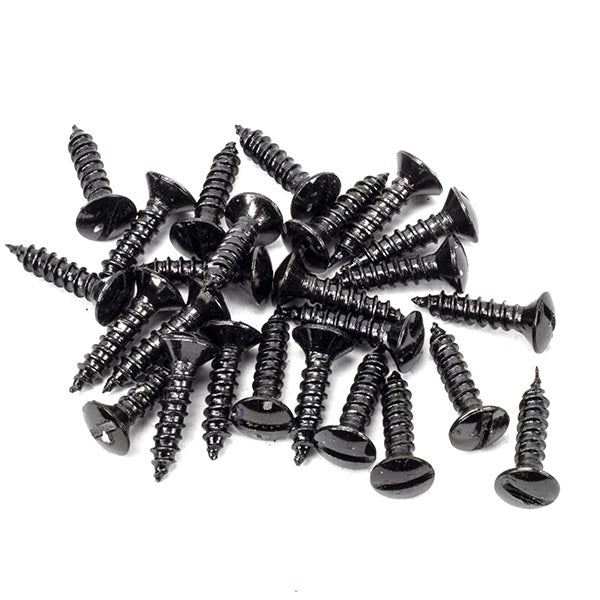 From The Anvil - Dark Satin Stainless Steel 8x¾" Countersunk Raised Head Screw (25) - Dark Satin Stainless Steel  - 91230